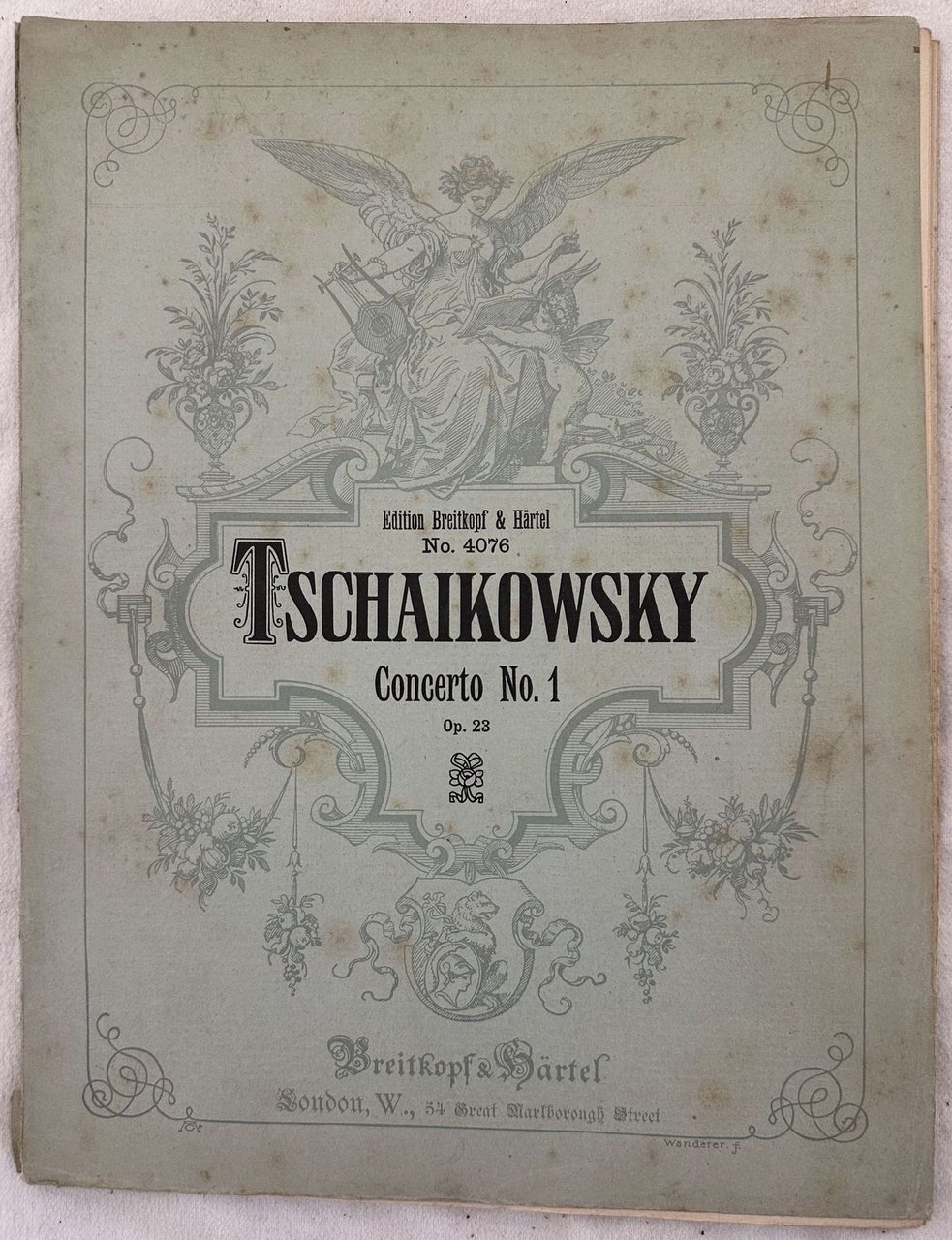 CONCERTO NO. 1 B MINOR FOR THE PIANOFORTE WITH ACCOMPANIMENT …