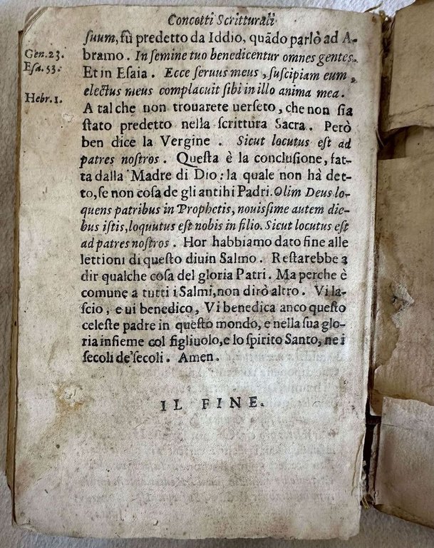 CONCETTI SCRITTURALI SOPRA IL MAGNIFICAT DI MARIA VERGINE