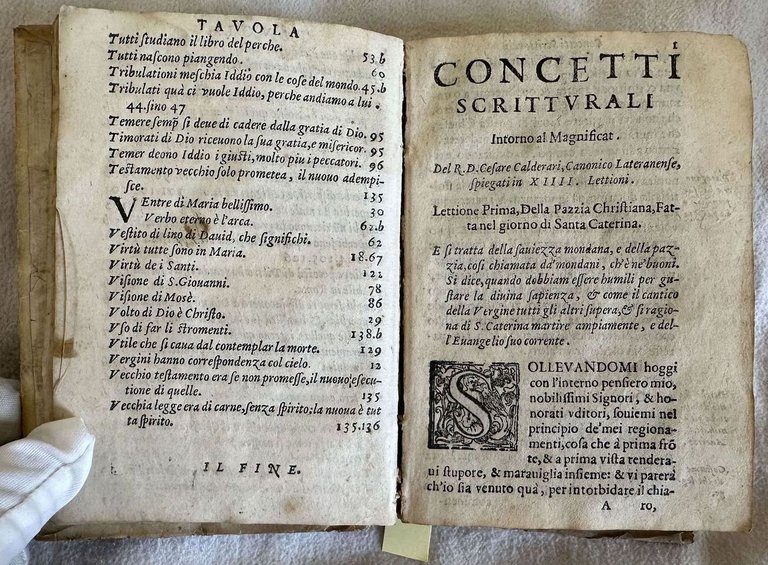 CONCETTI SCRITTURALI SOPRA IL MAGNIFICAT DI MARIA VERGINE