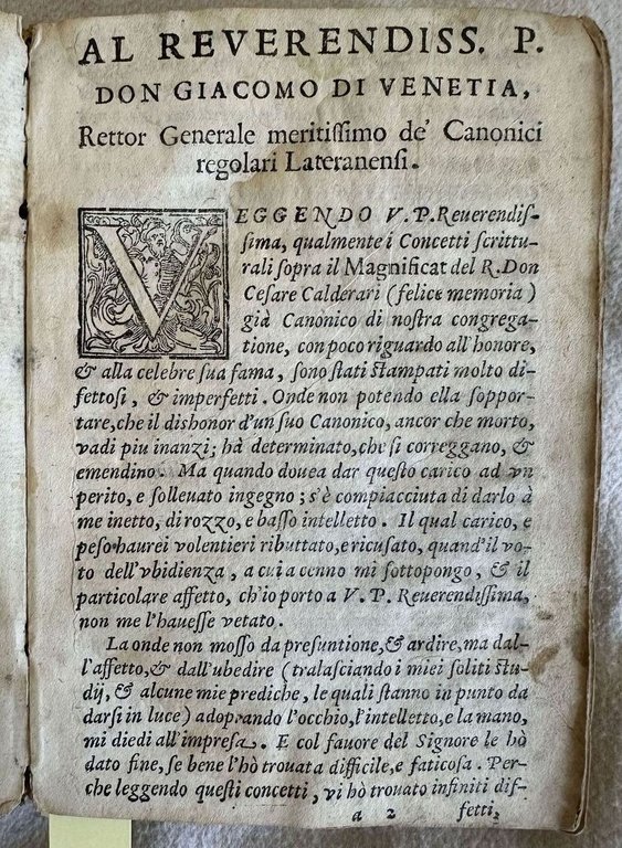 CONCETTI SCRITTURALI SOPRA IL MAGNIFICAT DI MARIA VERGINE