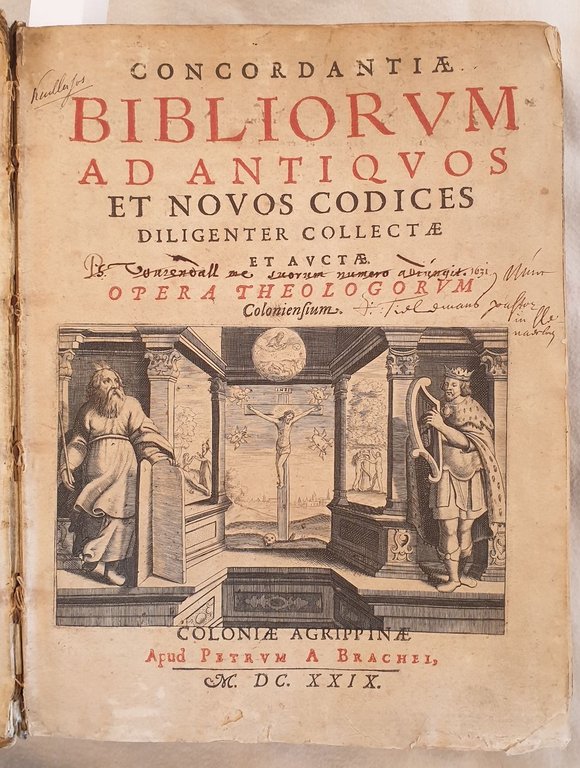 CONCORDANTIAE BIBLIORUM AD ANTIQUOS ET NOVOS CODICES DILIGENTER COLLECTAE | Immagine Gallery 1