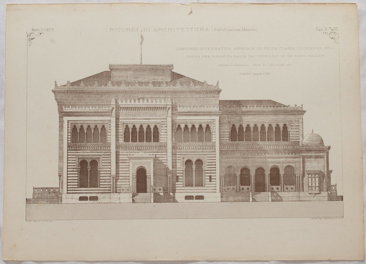 CONCORSO GOVERNATIVO ANNUALE DI PRIMA CLASSE (DICEMBRE 1877) CASINO EPR …