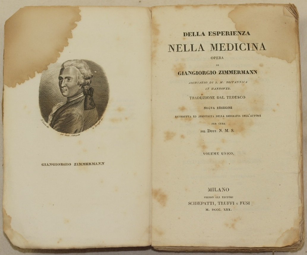 DELLA ESPERIENZA NELLA MEDICINA