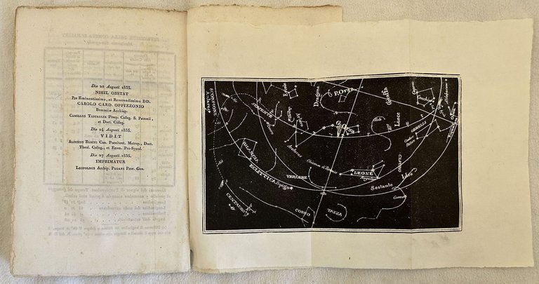 DELLA IMMINENTE APPARIZIONE DELLA GRAN COMETA D'HALLEY LETTERA DI G. …
