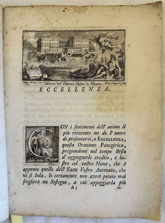 DELLE LODI DI S. ANDREA CORSINI ORAZIONE PANEGIRICA DETTA PUBBLICAZIONE … | Immagine Gallery 2