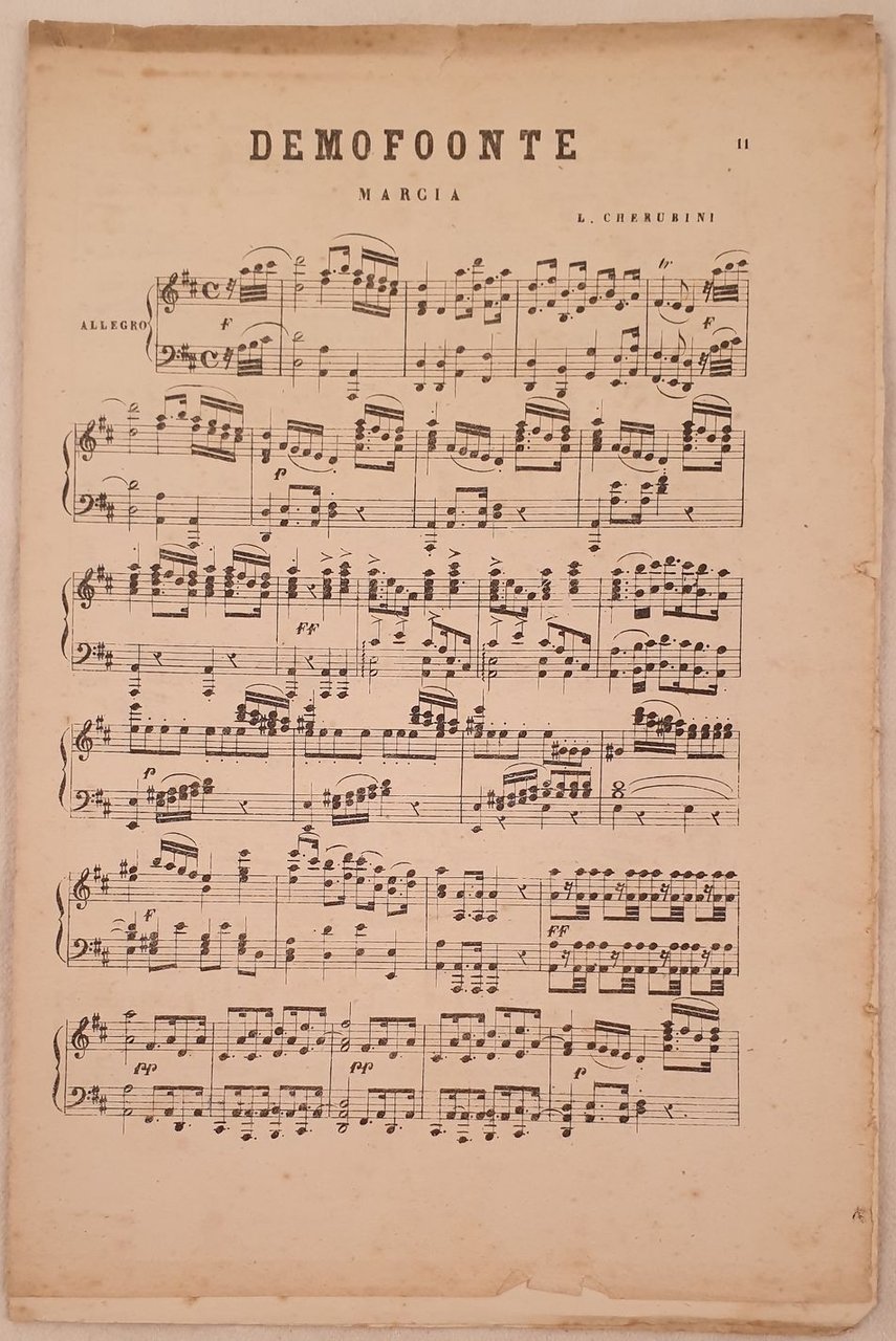 DEMOFONTE MARCIA, SINFONIA
