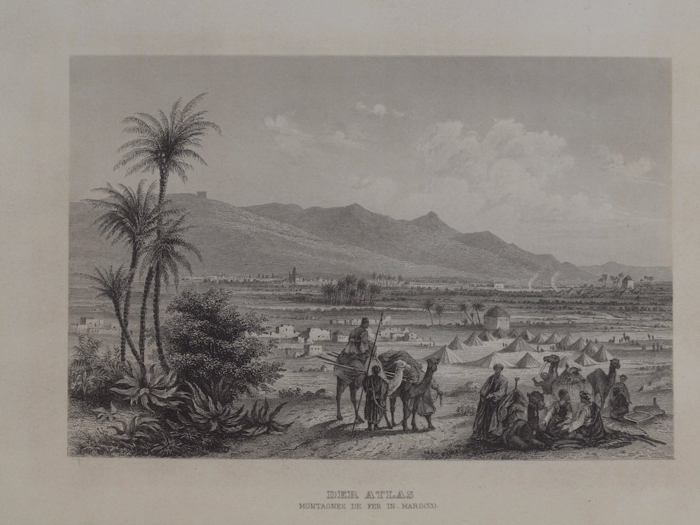 DER ATLAS MONTAGNES DE FER IN MAROCCO
