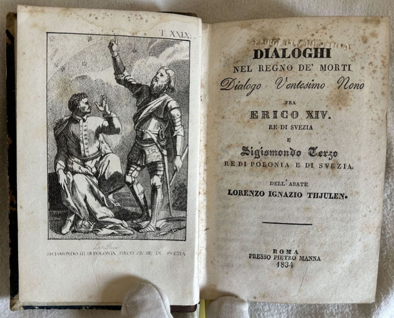 DIALOGHI NEL REGNO DEI MORTI DIALOGO VENTESIMO NONO FRA ENRICO … | Immagine principale