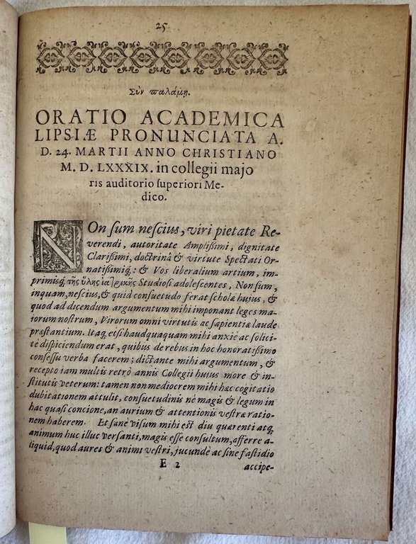 DISCURSUS PHILOLOGICUS DE VITAE HUMANAE GRADIBUS APPELLATIONIBUS EVENTUALIBUS MIRA BREVITATE …