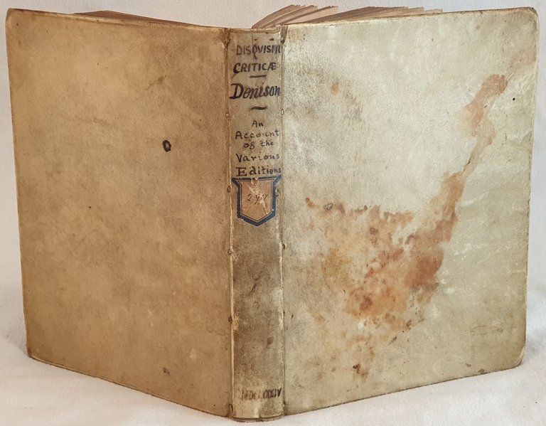 DISQUISITIONES CRITICAE DE VARIIS PER DIVERSA LOCA & TEMPORA BIBLIORUM …