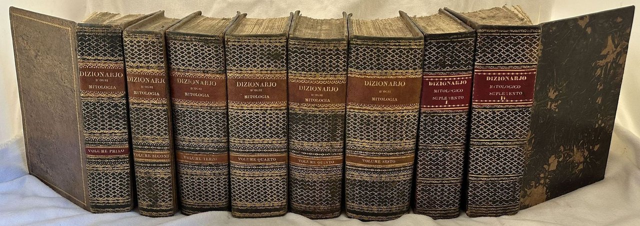 DIZIONARIO D'OGNI MITOLOGIA E ANTICHITA' INCOMINCIATO DA GIROLAMO POZZOLI SULLE … | Immagine principale