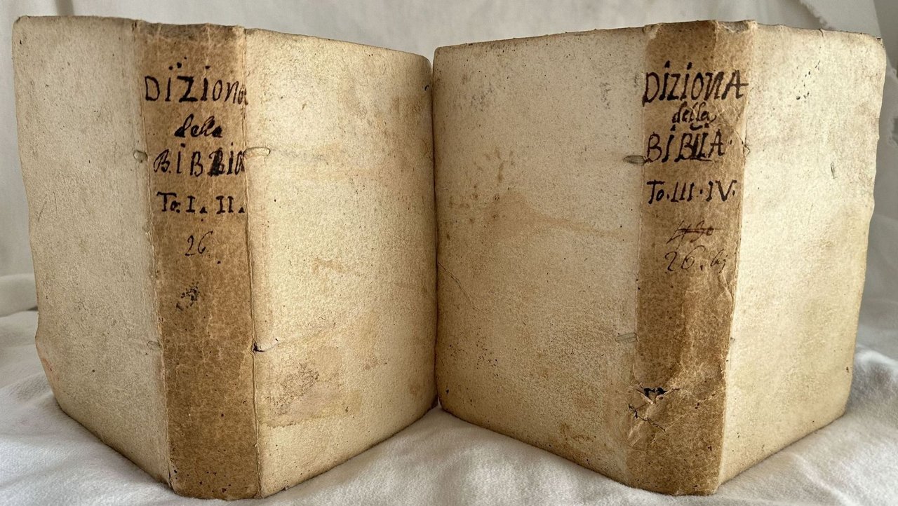 DIZIONARIO PORTATILE DELLA BIBBIA TRADOTTO DAL FRANCESE NELL'ITALIANO IDIOMA ED …