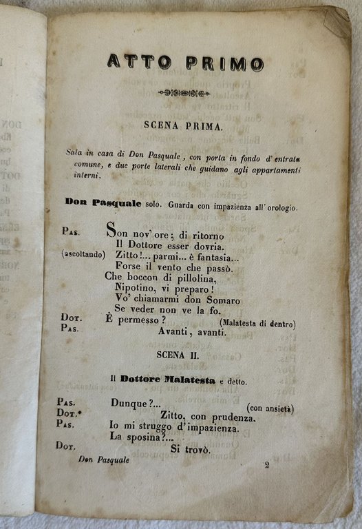 DON PASQUALE DRAMMA BUFFO IN TRE ATTI | Immagine Gallery 4