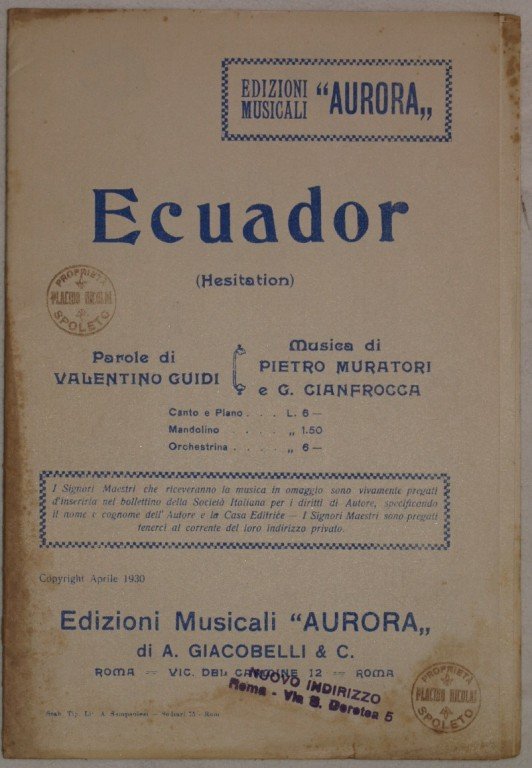 ECUADOR (HESITATION)