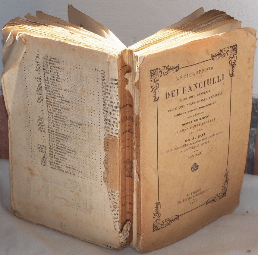 ENCICLOPEDIA DEI FANCIULLI OVVERO IDEE GENERALI DELLE COSE NELLE QUALI … | Immagine principale