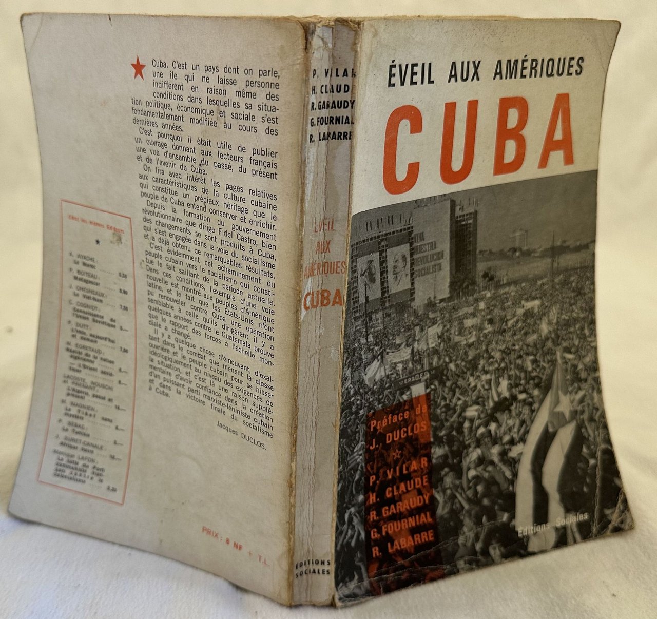EVEIL AUX AMERIQUES CUBA PREFACE DE JACQUES DUCLOS | Immagine principale