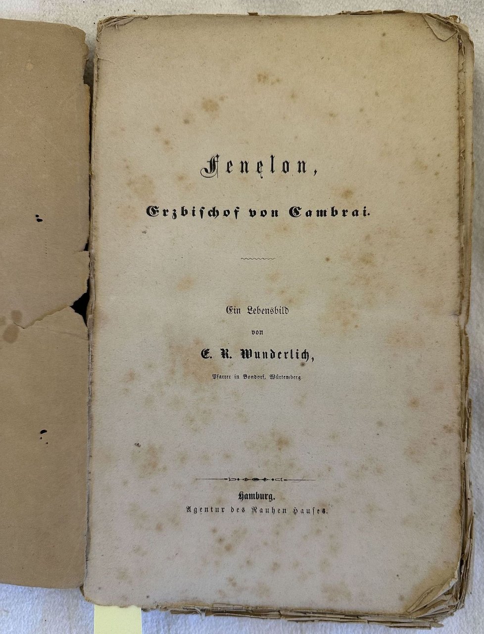 FENELON, GRJBISCHOF VON CAMBRAI