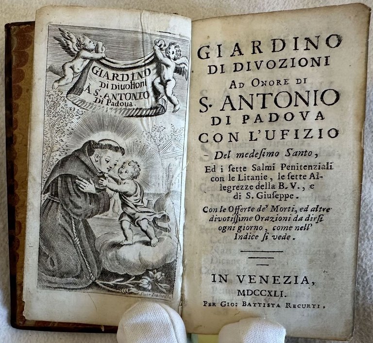 GIARDINO DI DIVOZIONI AD ONORE DI S. ANTONIO DI PADOVA …