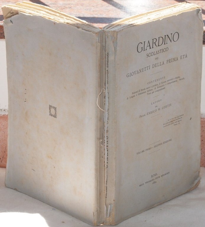 GIARDINO SCOLASTICO PERIODICO SETTIMANALE PEI GIOVANETTI DELLA PRIMA ETA CHE …