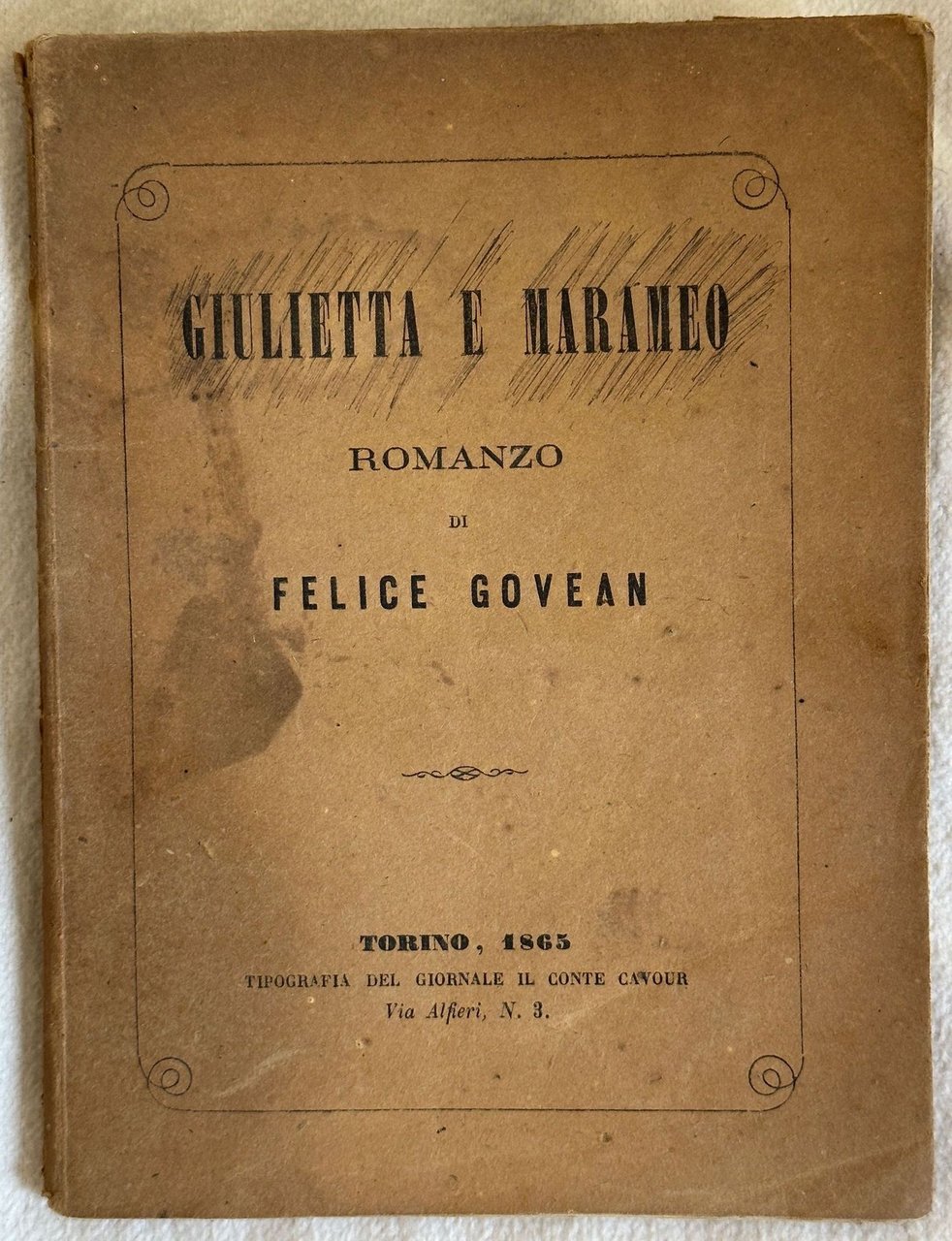 GIULIETTA E MARAMEO