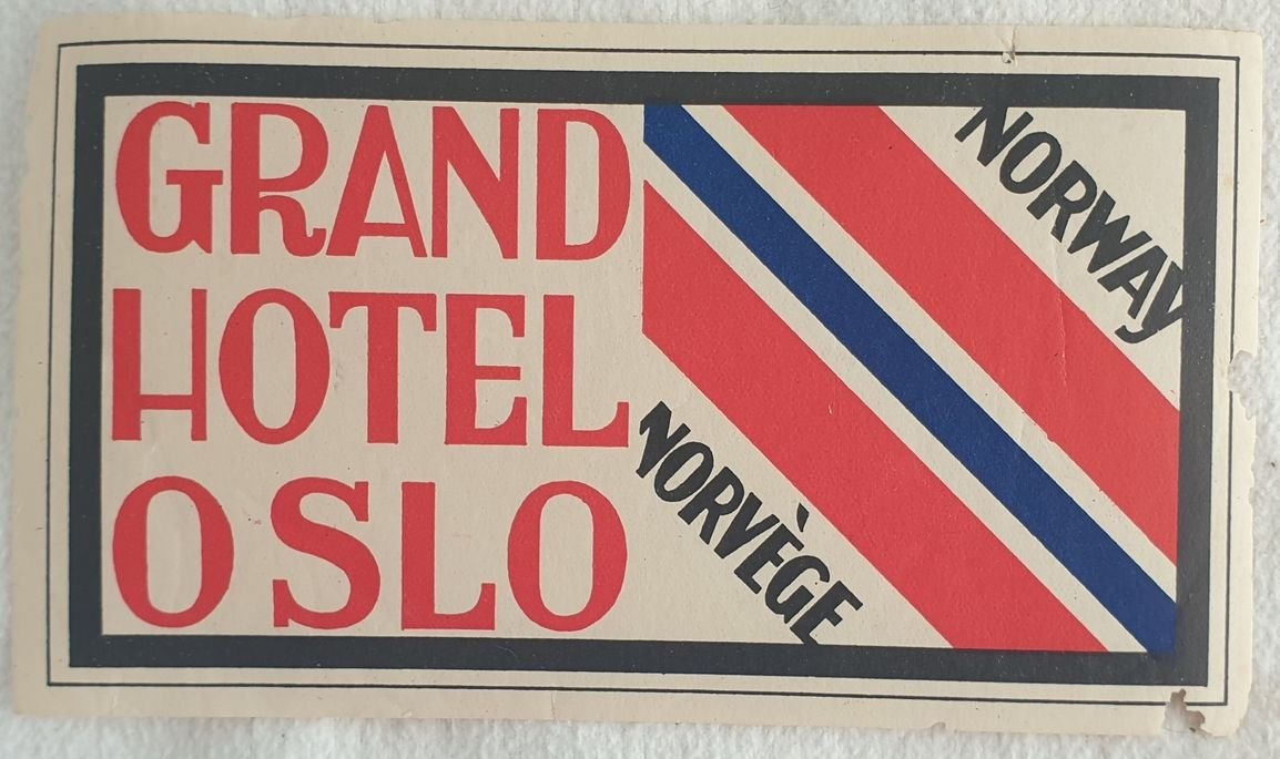 GRAND HOTEL OSLO NORWAY