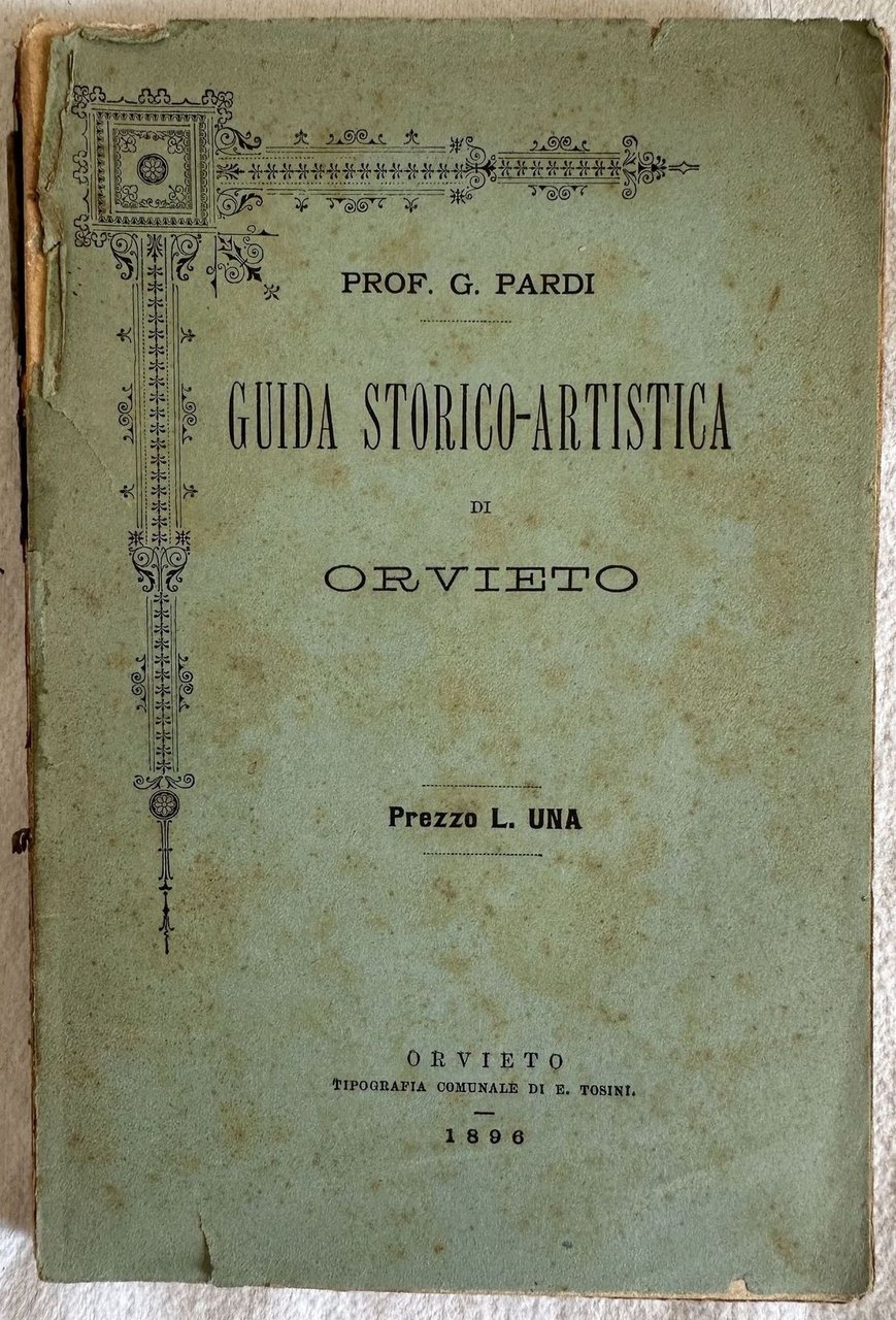 GUIDA STORICO ARTISTICA DI ORVIETO