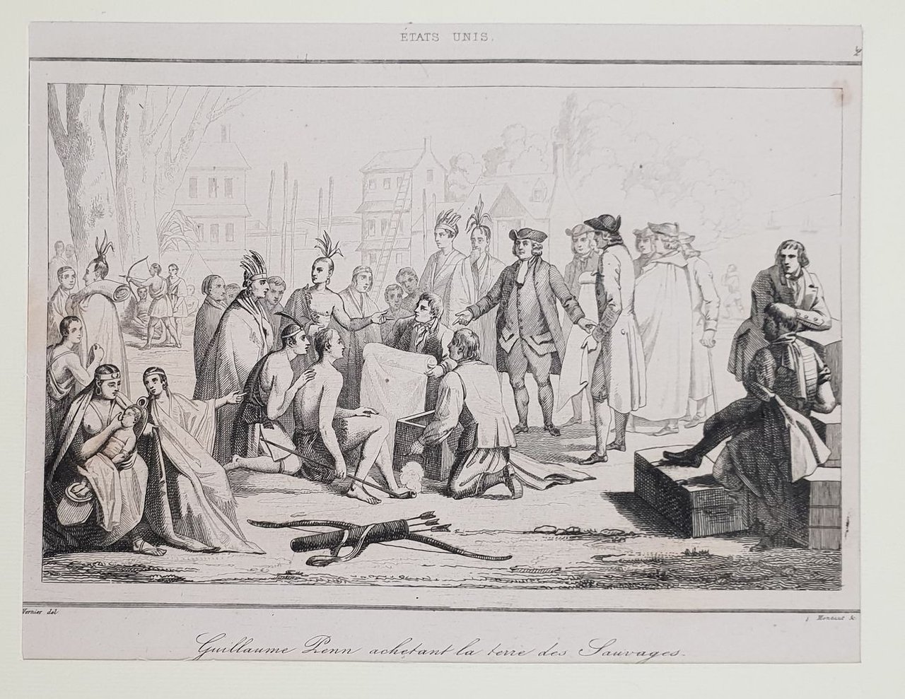 GUILLAUME PENN ACHETANT LA TERRE DES SAUVAGES | Immagine principale