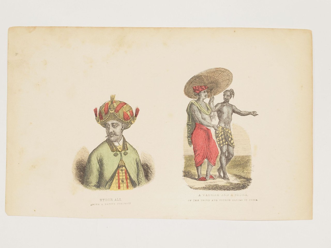 HYDER ALI AFTER A NATIVE PORTRAIT A VAYSIAH AND A … | Immagine principale