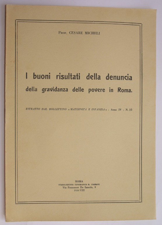I BUONI RISULTATI DELLA DENUNCIA DELLA GRAVIDANZA DELLE POVERE IN …