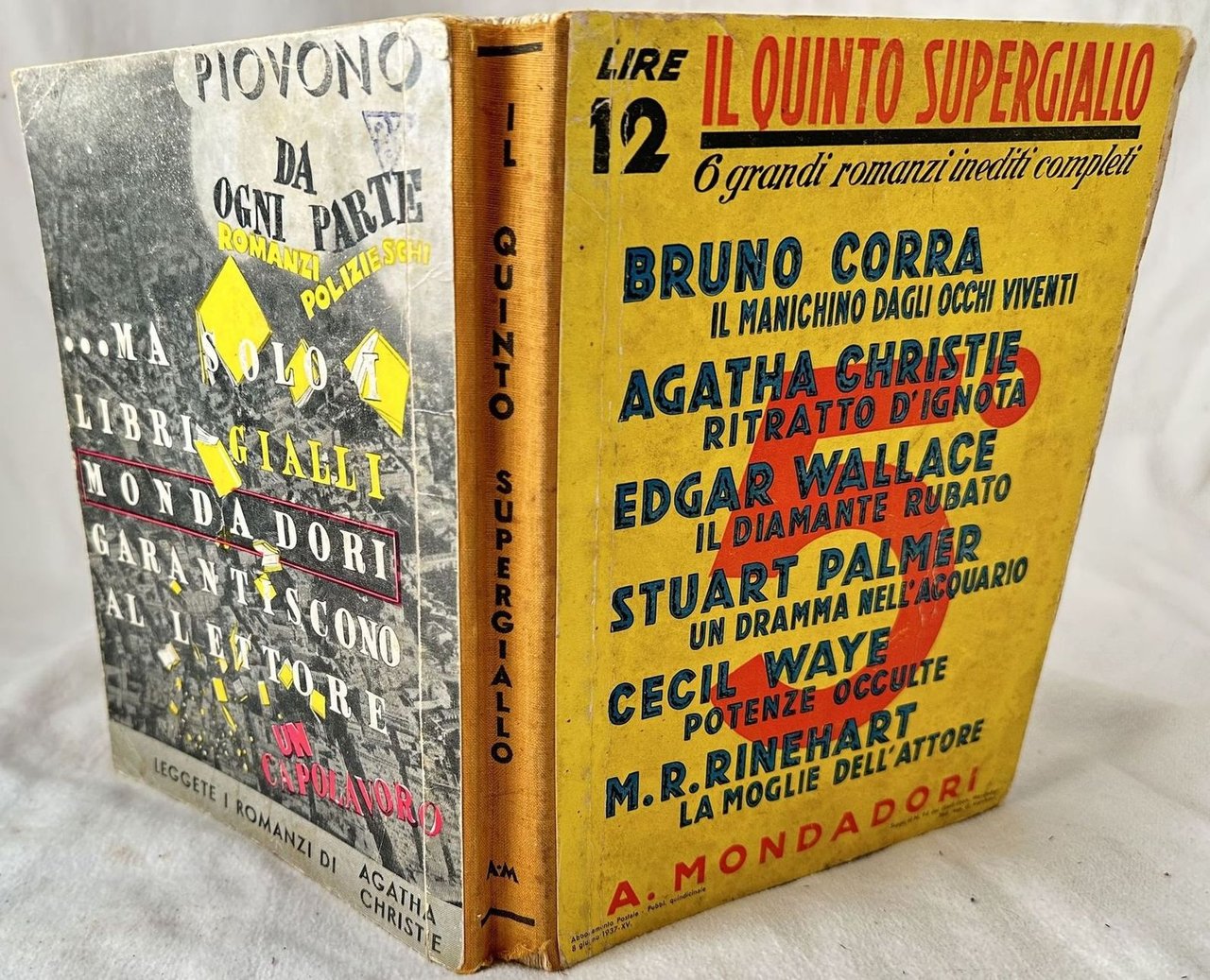IL 5 SUPERGIALLO RITRATTO D'IGNOTA IL DIAMANTE RUBATO IL MANICHINO …
