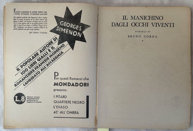 IL 5 SUPERGIALLO RITRATTO D'IGNOTA IL DIAMANTE RUBATO IL MANICHINO …