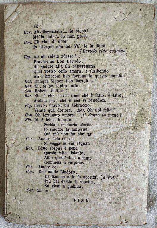 IL BARBIERE DI SIVIGLIA DRAMMA BUFFO PER MUSICA