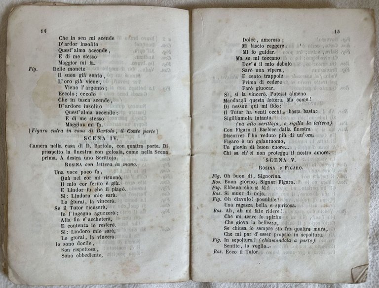 IL BARBIERE DI SIVIGLIA DRAMMA BUFFO PER MUSICA