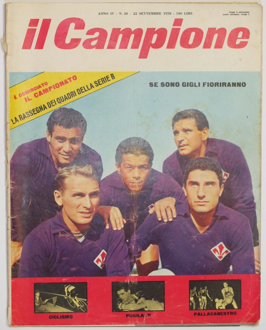 IL CAMPIONE ANNO IV N. 38 - 22 SETTEMBRE 1958
