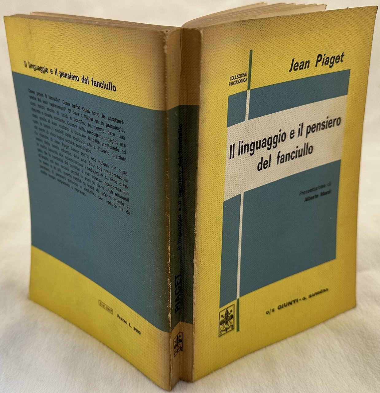 IL LINGUAGGIO E IL PENSIERO DEL FANCIULLO TRADUZIONE DI CARLA …