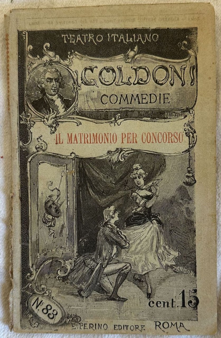 IL MATRIMONIO PER CONCORSO COMMEDIA DI TRE ATTI IN PROSA