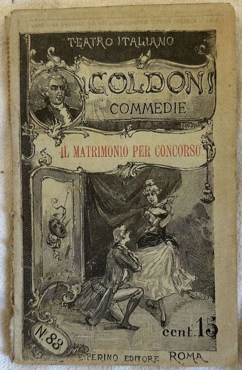 IL MATRIMONIO PER CONCORSO COMMEDIA DI TRE ATTI IN PROSA | Immagine principale