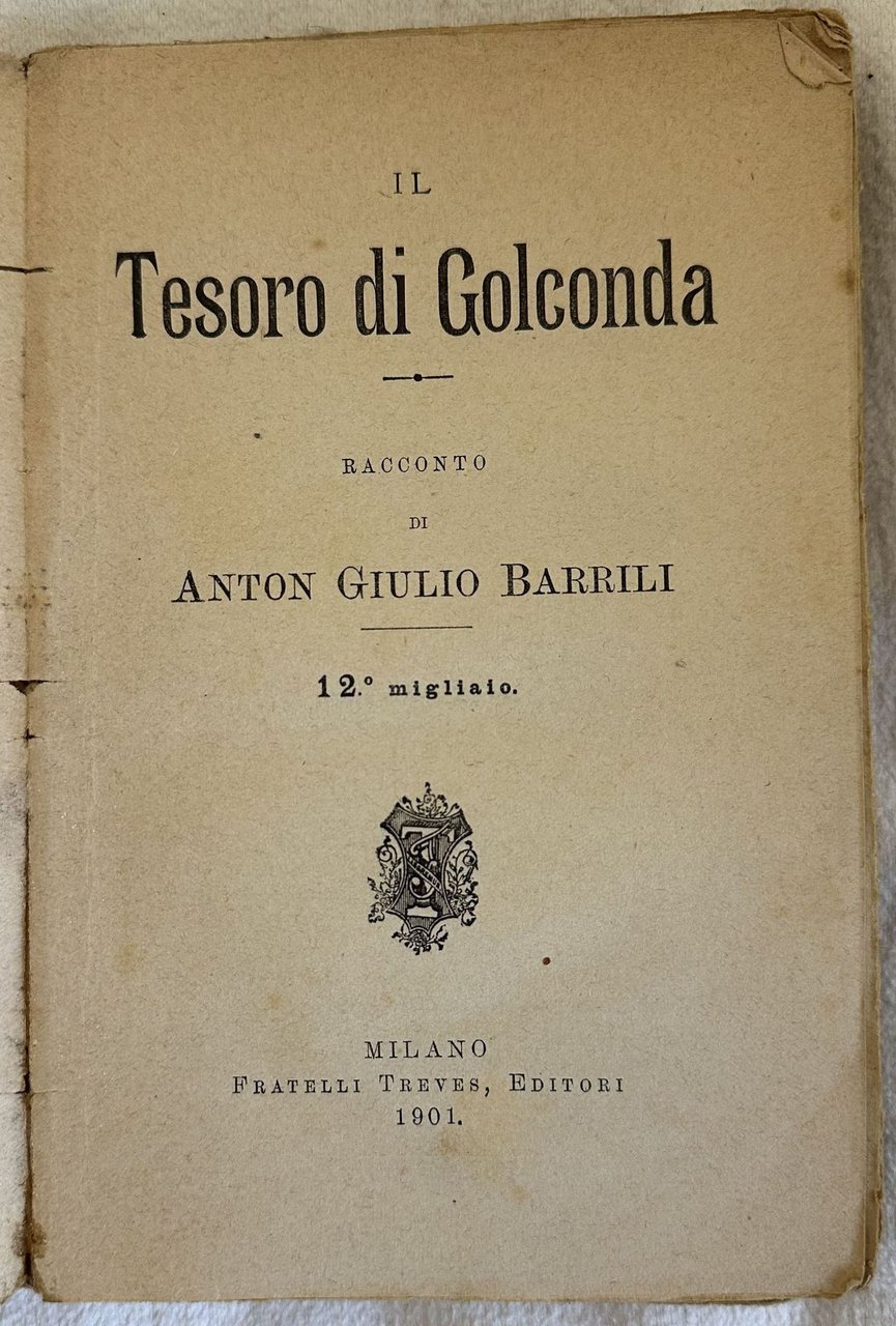 IL TESORO DI GOLCONDA | Immagine principale