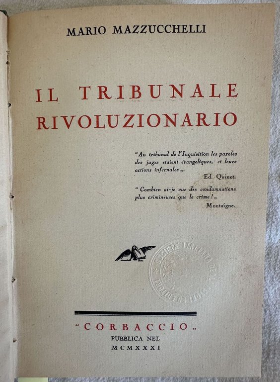 IL TRIBUNALE RIVOLUZIONARIO | Immagine Gallery 3