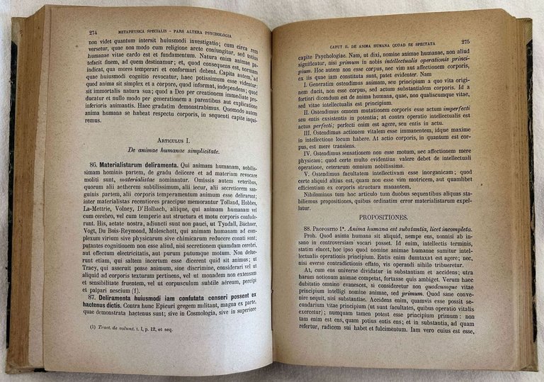 INSTITUTIONES LPHILOSOPHICAE P. MATTHAEI LIBERATORE SOCIETATIS IESU