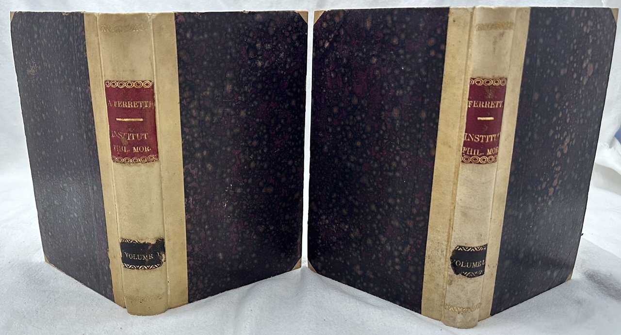 INSTITUTIONES PHILOSOPHIAE MORALIS AUCTORE AUGUSTO FERRETTI E SOCIETATE IESU IN … | Immagine principale