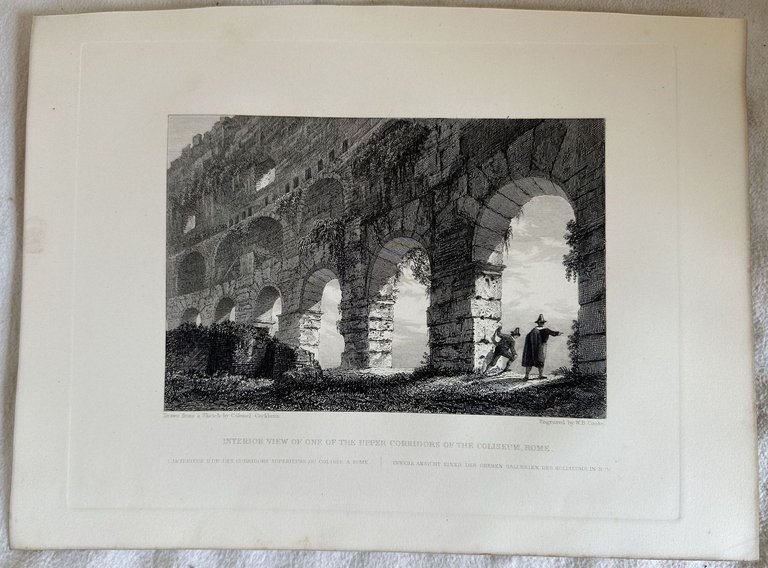 INTERIOR VIEW OF ONE OF THE UPPER CORRIDOR OF THE …