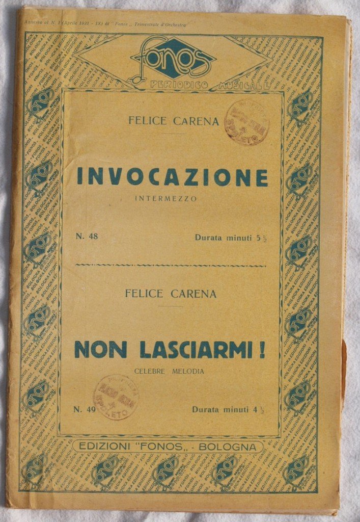 INVOCAZIONE - NON LASCIARMI!