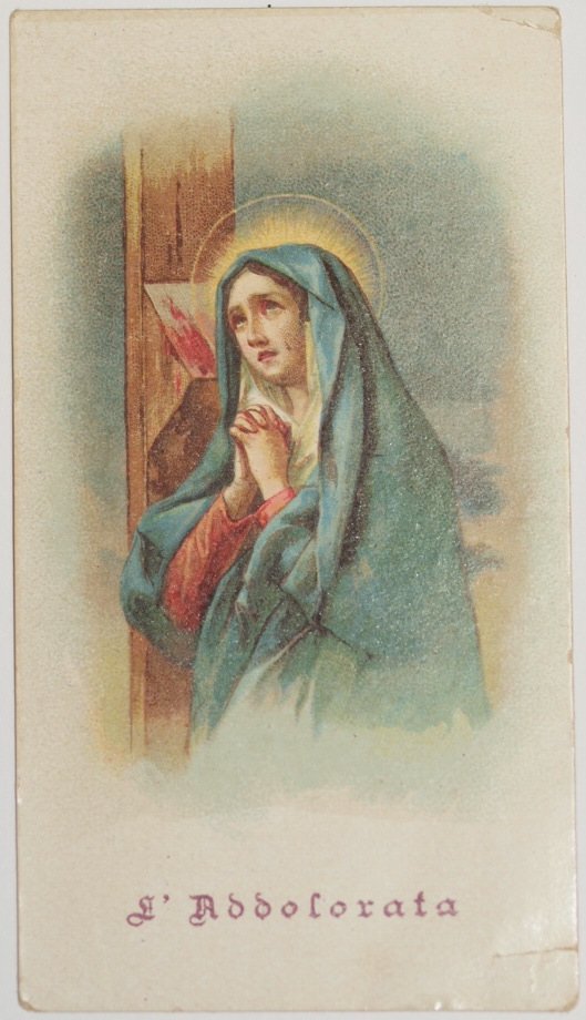 L'ADDOLORATA MEDIOLANI E CURIA ARCH. 2 JULII 1898