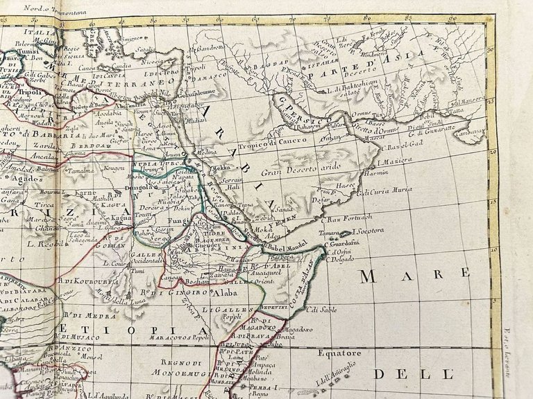 L'Africa divisa ne' suoi principali stati di Nuova Projezione | Immagine Gallery 4