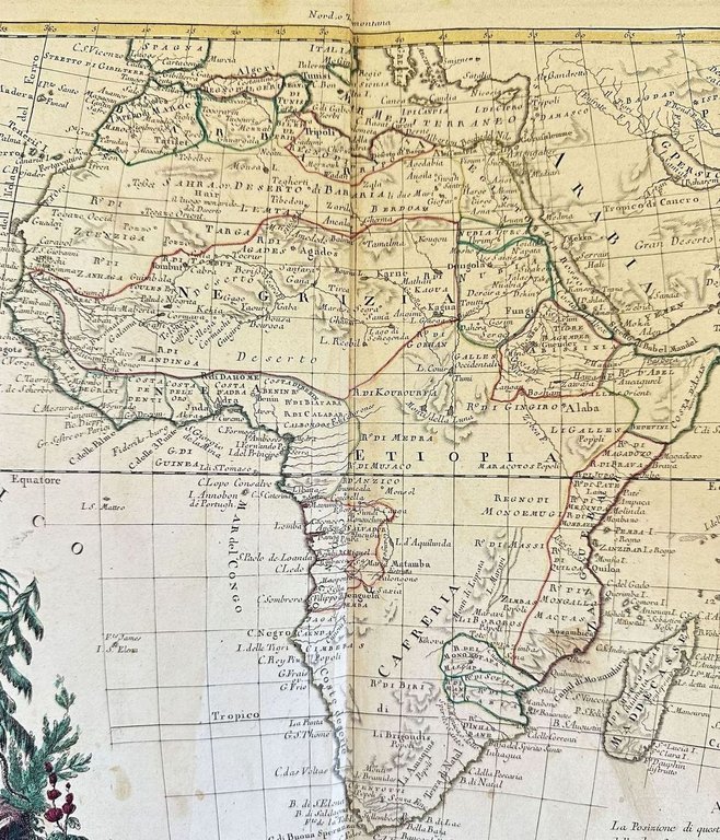 L'Africa divisa ne' suoi principali stati di Nuova Projezione | Immagine Gallery 5