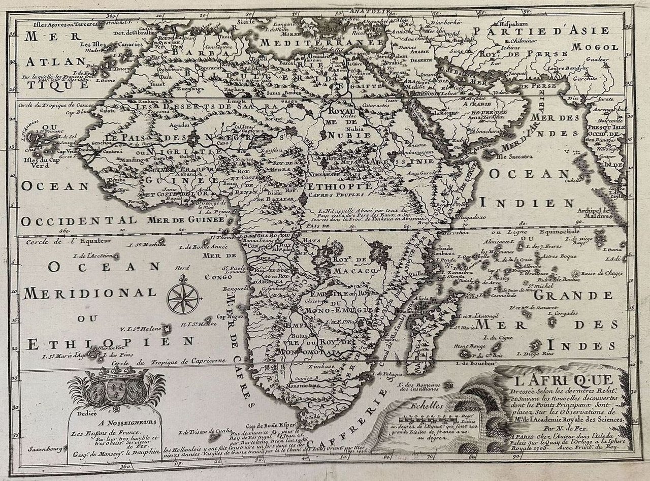 L'AFRIQUE DRESSEE SELON LES DERNIERES RELAT. ET SUIVANT LES NOUVELLES …