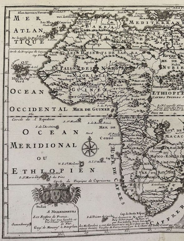 L'AFRIQUE DRESSEE SELON LES DERNIERES RELAT. ET SUIVANT LES NOUVELLES …