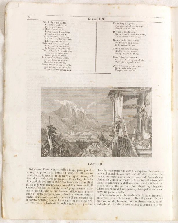 L'ALBUM DI ROMA 26 MARZO 1842 ANNO IX | Immagine principale