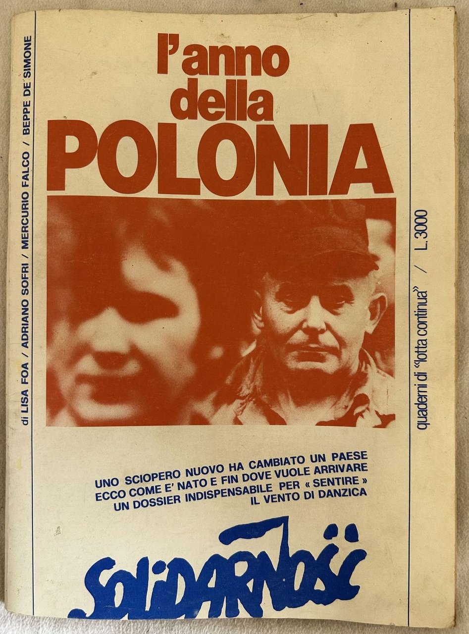 L'ANNO DELLA POLONIA DI LISA FOA ADRIANO SOFRI MERCURIO FALCO …